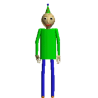 🎉 emoji Baldi my beloved Telegram sticker 7 of 23