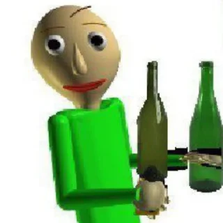 Sticker from BALDI