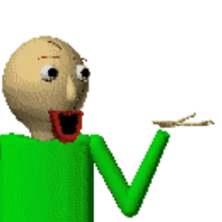 💁‍♂ emoji Baldi my beloved Telegram sticker 20 of 23