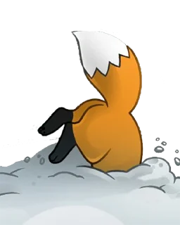 🥶 emoji Stupid Fox by @Juliette_stickers Telegram sticker 14 of 77