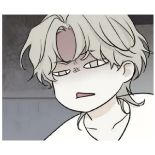 🤨 emoji Манхва#1 Telegram sticker 10 of 20