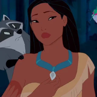🪶 emoji @CloobHub <- Pocahontas Telegram sticker 17 of 85