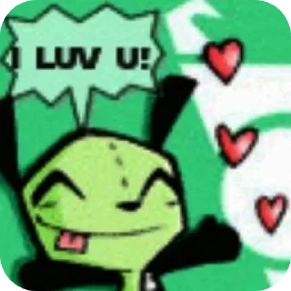 💜 emoji emo/scenecorekid Telegram sticker 7 of 59