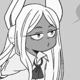 😒 emoji 🐰 miruko Telegram sticker 19 of 34
