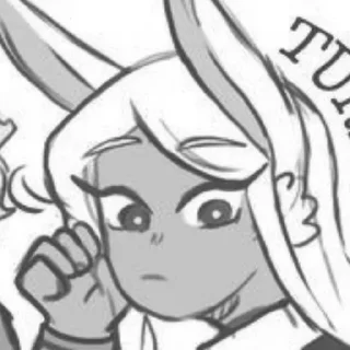 😮 emoji 🐰 miruko Telegram sticker 23 of 34