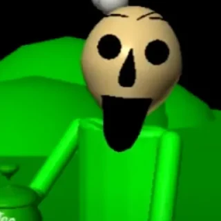 😁 emoji Baldi @X4DCC72 Telegram sticker 23 of 54