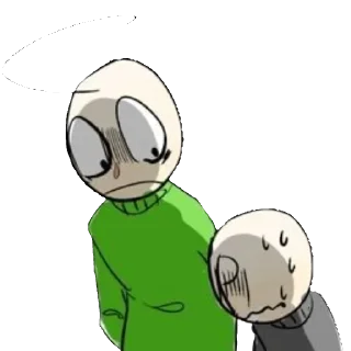 😱 emoji Baldi @X4DCC72 Telegram sticker 20 of 54