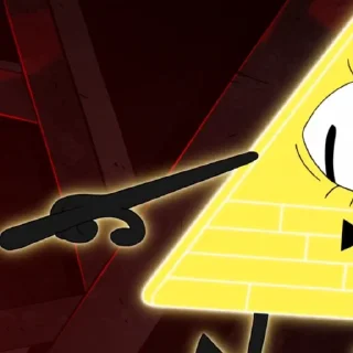 👈 emoji Bill Cipher @X4DCC72 Telegram sticker 24 of 25