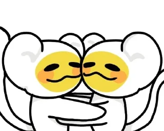 🫂 emoji Debonheir memes🙈💛 Telegram sticker 8 of 104