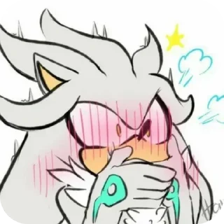 🎀 emoji сильвер @stickers_oma Telegram sticker 6 of 99