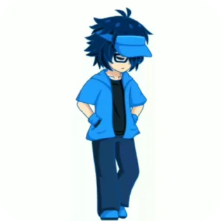 🌟 emoji ✧ Gacha life funny ✧ Telegram sticker 5 of 50