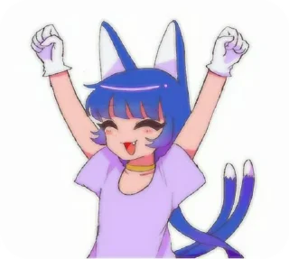 🌟 emoji ✧ Gacha life funny ✧ Telegram sticker 21 of 50
