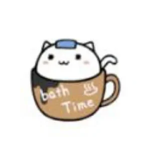 ☕️ emoji Кошки чашки Telegram sticker 14 of 15