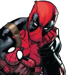 🌟 emoji spideypool, cr : @alisak1m Telegram sticker 19 of 48