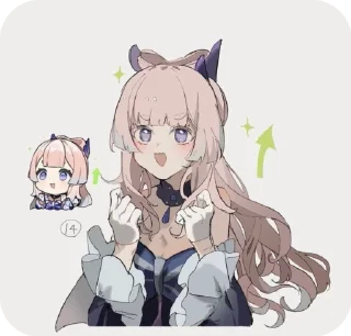 🌟 emoji Kokomi♡ Telegram sticker 7 of 44