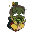 🤮 emoji Shadow Fight Telegram sticker 8 of 36