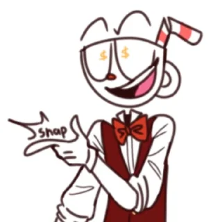 🤑 emoji Casino cups @Cupheadart Telegram sticker 20 of 76