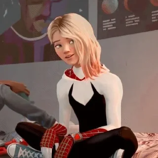 💌 emoji Spider Gwen / @Earth_928 Telegram sticker 6 of 50