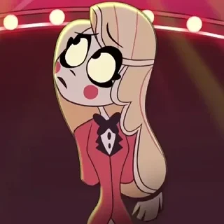 😒 emoji @Earth928B <- больше стиков Чарли Отель Хазбин Telegram sticker 15 of 75