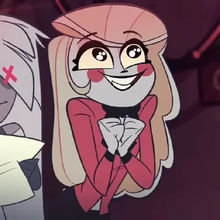 🤩 emoji @Earth928B <- больше стиков Чарли Отель Хазбин Telegram sticker 11 of 75