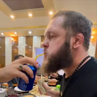 🧃 emoji Rafael Fiziev Telegram sticker 16 of 50