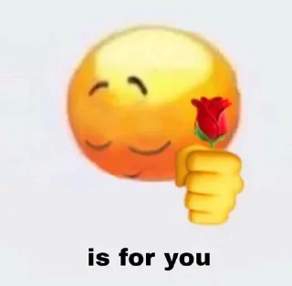 🌹 emoji похуй Telegram sticker 23 of 109