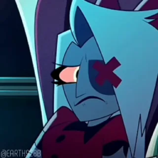 🤷‍♀️ emoji Hazbin Hotel • @Earth928B Telegram sticker 23 of 50