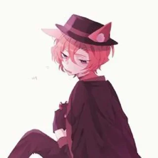 🌟 emoji Чуя котик || БСД Telegram sticker 10 of 25
