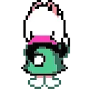 😄 emoji Ralsei Animated :3 (part 2/3) Telegram sticker 7 of 120