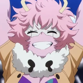 😁 emoji Мина Ашидо 🌸 Telegram sticker 13 of 45