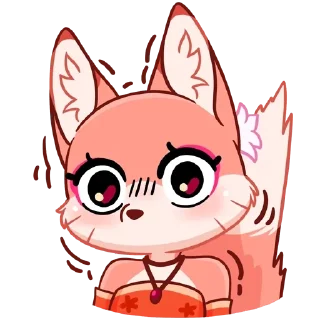 🌟 emoji кицунэ аи | @stickbyjenna Telegram sticker 5 of 47