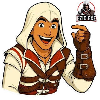 😃 emoji Ezio.exe Telegram sticker 14 of 87