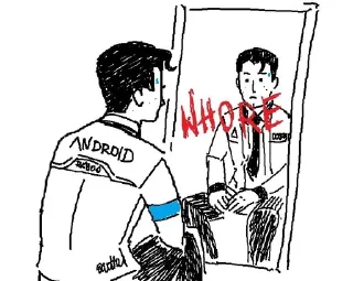 🪞 emoji autiaconart dbh Telegram sticker 18 of 35