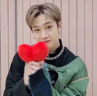 ❤️ emoji ~방찬~ Bang Chan Telegram sticker 18 of 120