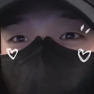 😍 emoji ~방찬~ Bang Chan Telegram sticker 15 of 120