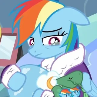 😢 emoji mlp Telegram sticker 17 of 88