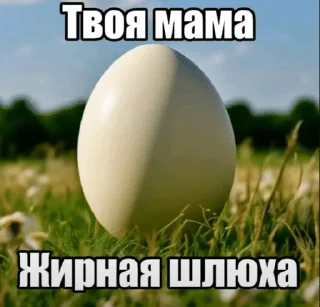 Sticker from твоя маманя