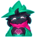 😘 emoji Ralsei Telegram sticker 19 of 26
