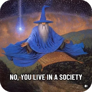 Sticker from Is this real magic