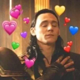 💜 emoji Marvel мем набор Telegram sticker 22 of 58