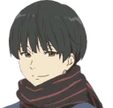 😀 emoji kyoukai no kanata Telegram sticker 15 of 42