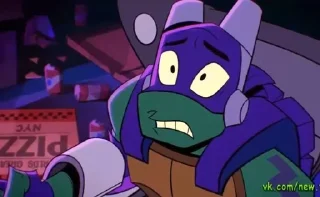 😲 emoji Donnie Rottmnt Telegram sticker 11 of 60