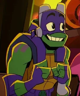 😃 emoji Donnie Rottmnt Telegram sticker 6 of 60
