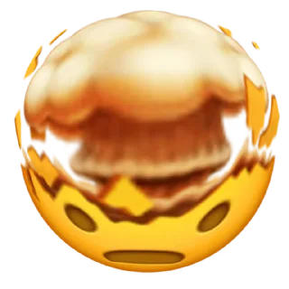 🤯 emoji Emote-stickers Telegram sticker 15 of 20