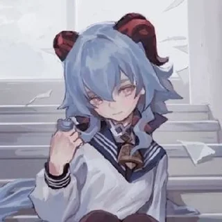 🥥 emoji [ 赣榆 ] : : 小椰子山羊 Telegram sticker 17 of 120
