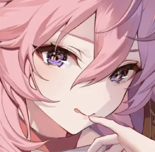 💮 emoji 八重神子|𝐘𝐚𝐞 𝐌𝐢𝐤𝐨 Telegram sticker 12 of 100
