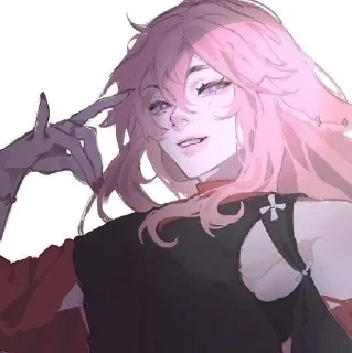 💮 emoji 八重神子|𝐘𝐚𝐞 𝐌𝐢𝐤𝐨 Telegram sticker 24 of 100