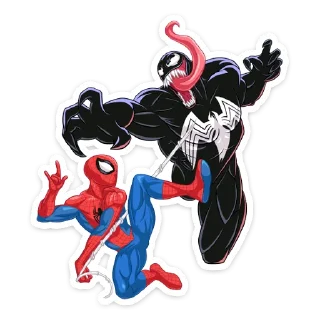 👊 emoji Веном (@TgSticker) Telegram sticker 10 of 36