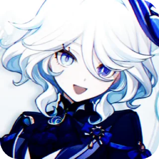 🌫 emoji 𝅄 ࣪ 𐙚 Furina @AriMeiiRik Telegram sticker 8 of 95