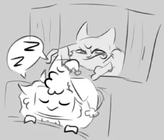 😴 emoji Культ ягненка Telegram sticker 6 of 89